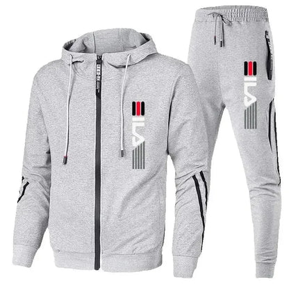 Men's Sportswear Set for Spring and Autumn 2025: Casual Sports Jacket + Sports Pants, Jogging Fashion and Stylish Sports Suit