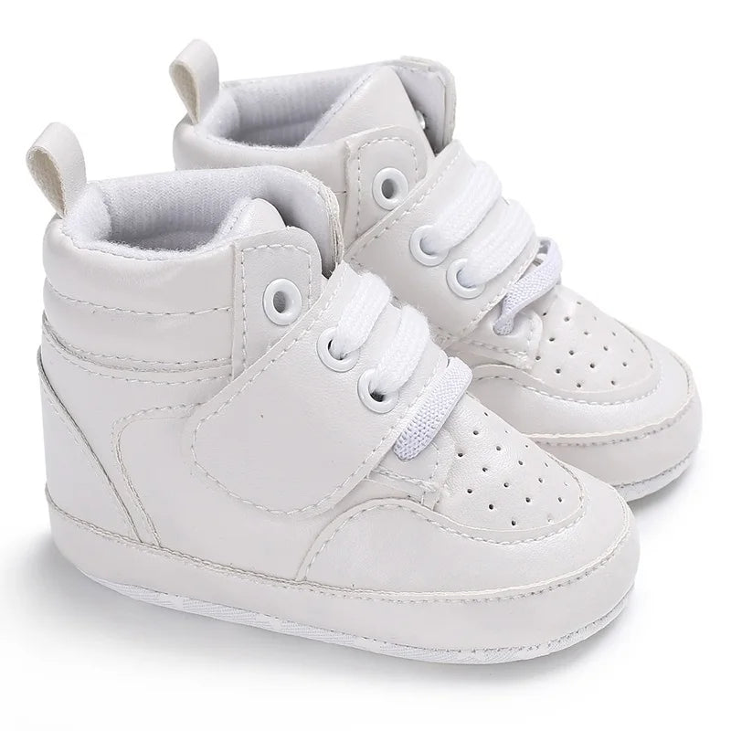 Nuove scarpe marroni per battesimo, scarpe da passeggio per bambini, suola morbida, scarpe da ginnastica per neonati, compleanno, bambini e ragazzi.