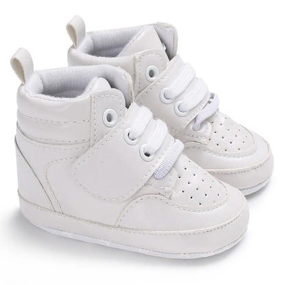 Nuove scarpe marroni per battesimo, scarpe da passeggio per bambini, suola morbida, scarpe da ginnastica per neonati, compleanno, bambini e ragazzi.