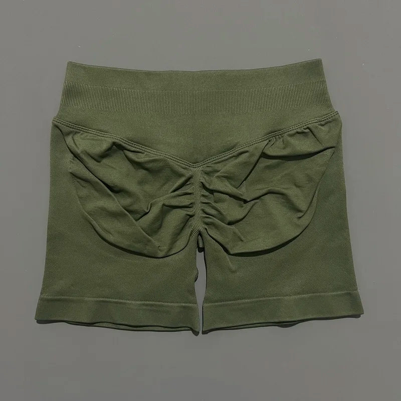 Pantaloncini sportivi HISTELLO Impact Shorts da 4,5" da donna, ideali per yoga, yoga, fitness, palestra, leggings elasticizzati, allenamento e sport.