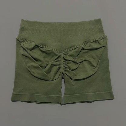Pantaloncini sportivi HISTELLO Impact Shorts da 4,5" da donna, ideali per yoga, yoga, fitness, palestra, leggings elasticizzati, allenamento e sport.