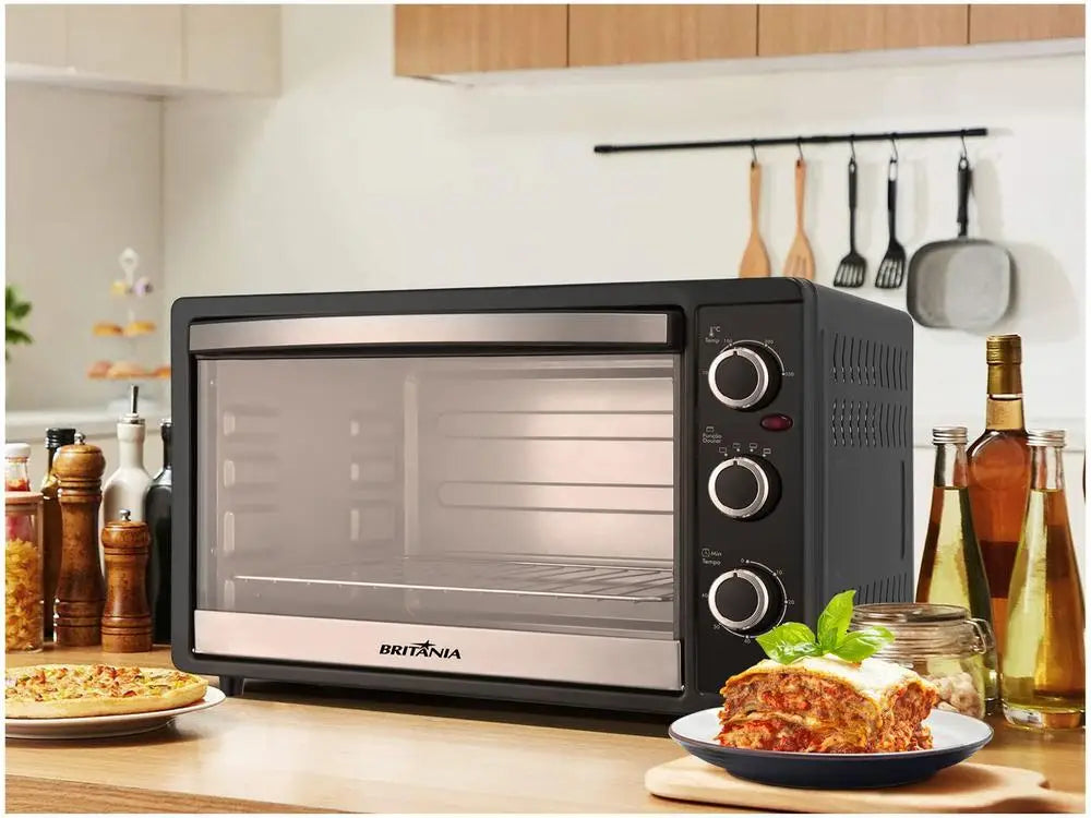 BFE41P - Forno elettrico da banco Britannia nero 110 V 36 L