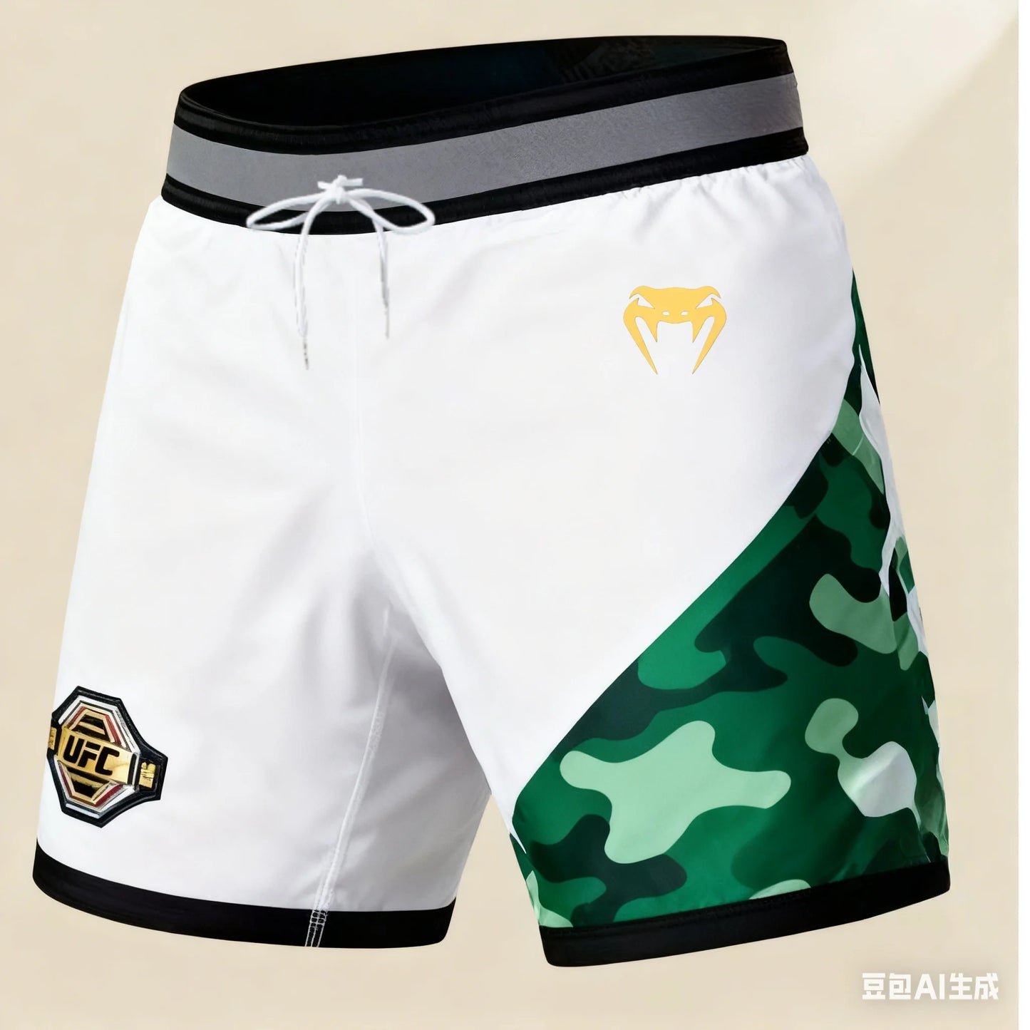 Pantaloncini da allenamento da boxe UFC da uomo, estate 2026, stampa 3D, taglie forti da uomo XXS a 6XL, in rete traspirante ad asciugatura rapida, taglie forti