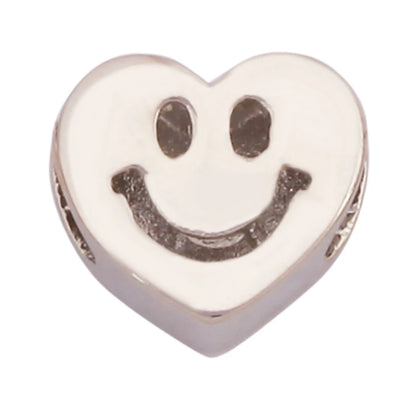 Ciondolo con espressione di gioia e pianto, "Amore, chiamami", in colore oro, forniture per la creazione di gioielli, collane e bracciali L92