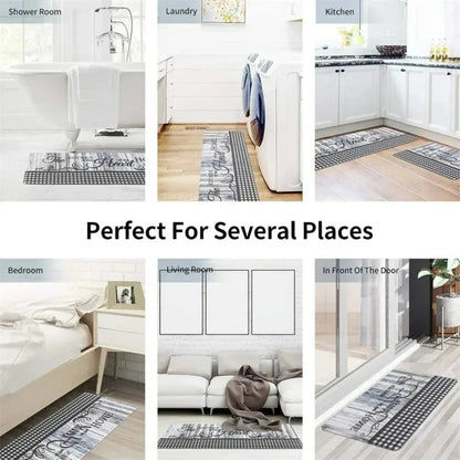Set di tappeti moderni per la cucina, tappeto con motivo effetto marmo, tappeto per corridoio, adatto per camera da letto, soggiorno, sala da pranzo, cucina