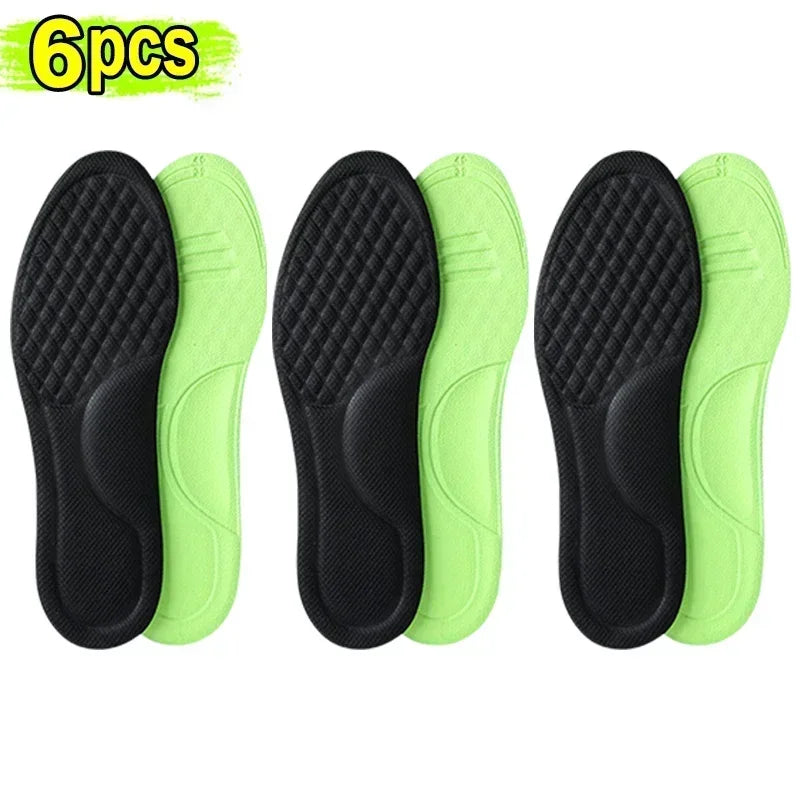 Solette ortopediche in memory foam per uomo e donna, deodoranti, per scarpe sportive, assorbono il sudore, morbide e antibatteriche, accessori per scarpe.