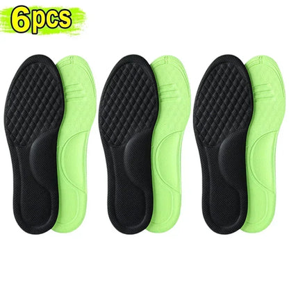 Solette ortopediche in memory foam per uomo e donna, deodoranti, per scarpe sportive, assorbono il sudore, morbide e antibatteriche, accessori per scarpe.