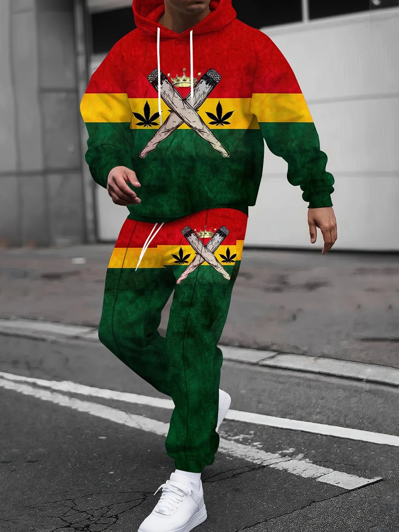 HX Fashion Reggae Creator Bob Marley Men Clothing 3D Print Hoodie Sweatshirt Men Women Casual Streetwear Hot Selling Set