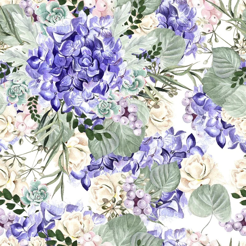 custom Wisteria wallpaper home decor TV background purple pattern bedroom wallpaper entire sheet flower waterproof wall sticker