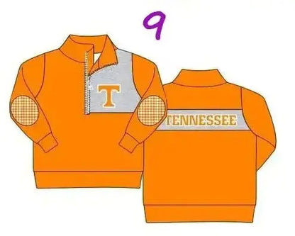 Uniformi scolastiche casual personalizzate all'ingrosso per bambini e bambine, top a maniche lunghe per neonati, abbigliamento primaverile e autunnale