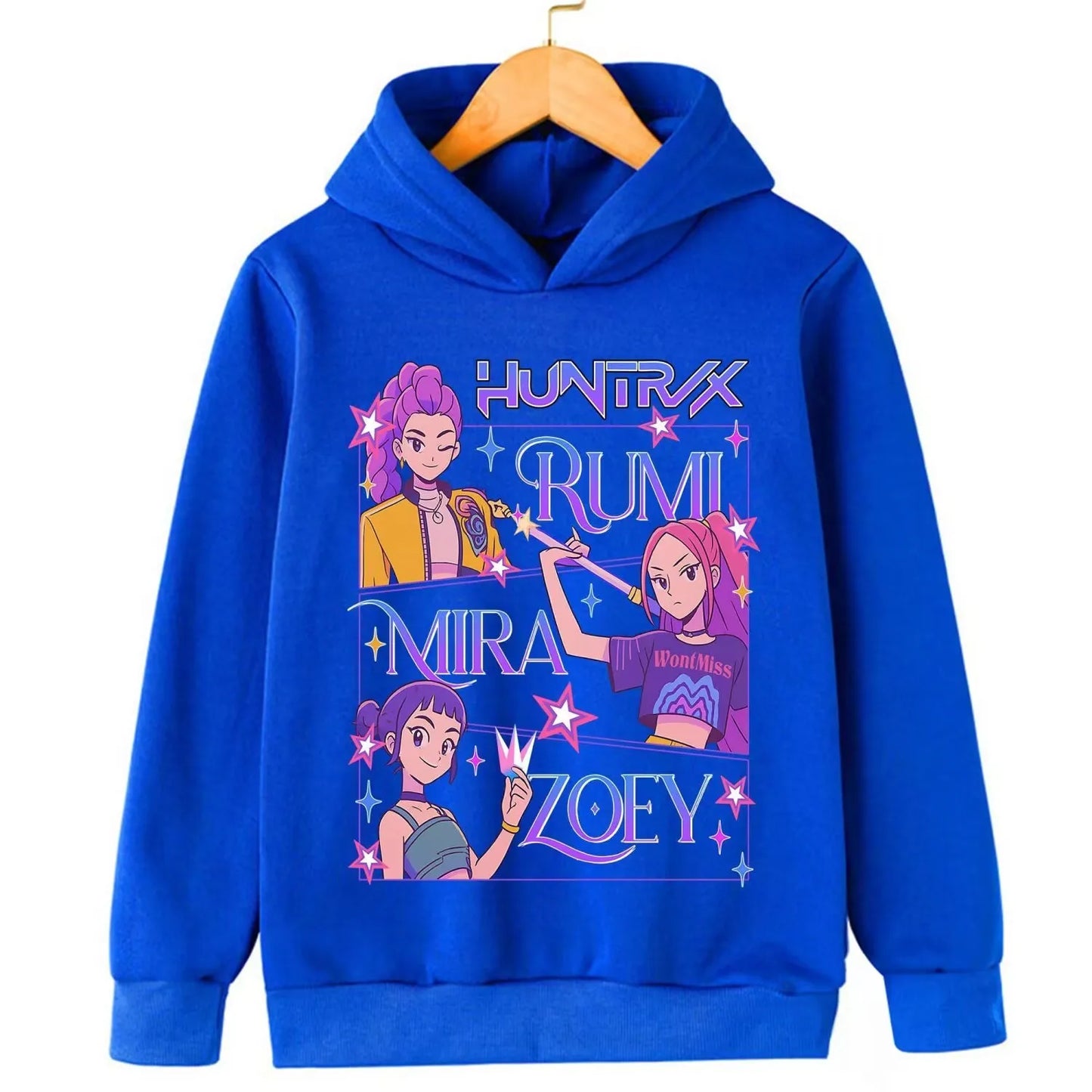 Felpa con cappuccio Kpop cacciatore di streghe per bambini, ragazze, ragazzi, primavera-autunno, giacca dojo originale street, autunno-inverno