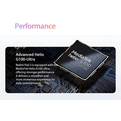 Xiaomi Redmi Pad 2 4GB/128GB 6GB/128GB 8GB/256GB EU Batteria da 9000 mAh 11" 2.5K WiFi Versione Globale Tablet PC