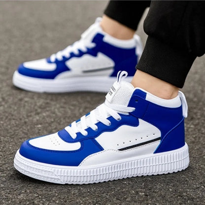 YRZL Scarpe casual da uomo Sneakers in pelle PU traspirante Scarpe bianche comode da passeggio Sport Zapatillas Hombre Fashion Flat