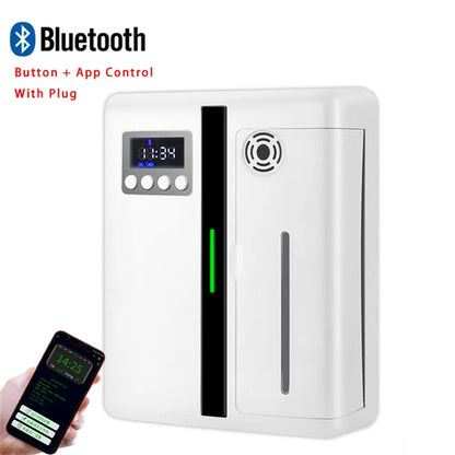 Fragrance Diffuser Coverage 300m³ Room Air Freshener Bluetooth Oil Diffuser For Essential Oil Electric Smell For Home Perfume
