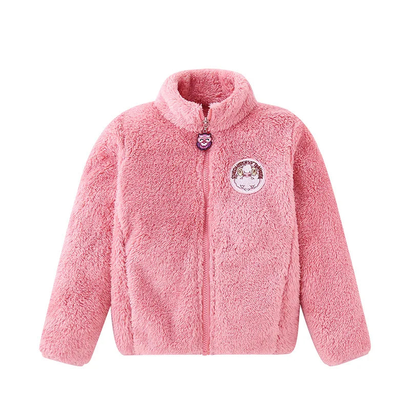 4 5 6 7 8 9 10 11 12 anni Giacca invernale da bambina imbottita Tieni al caldo Simpatico orsetto alla moda Cappotto con cappuccio Piccola principessa Abbigliamento per bambini