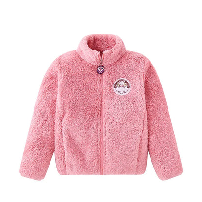 4 5 6 7 8 9 10 11 12 anni Giacca invernale da bambina imbottita Tieni al caldo Simpatico orsetto alla moda Cappotto con cappuccio Piccola principessa Abbigliamento per bambini