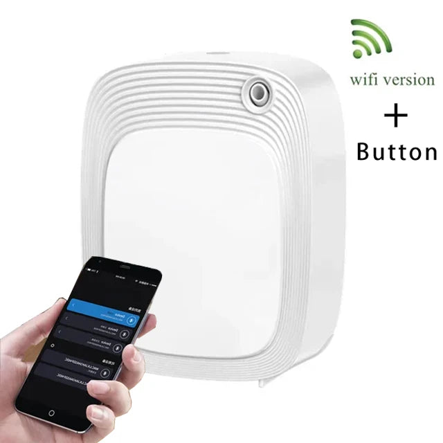 Diffusore automatico di aromi e profumi da 160 ml con timer, per oli essenziali, ideale per casa, hotel e camere d'albergo.