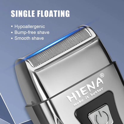 Shaving Machine Finishing Fades mini single blade cordless beard trimmer razor rechargeable foil electric face body shaver for