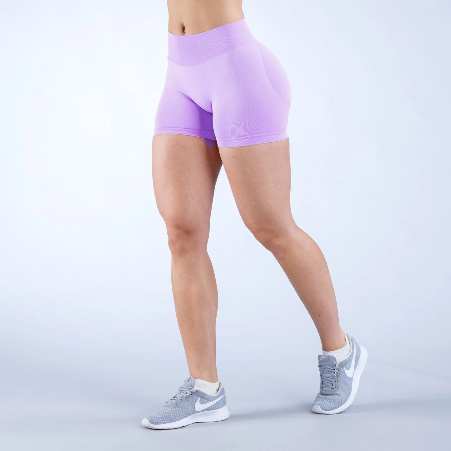 Nuovi pantaloncini da palestra, pantaloncini da ciclista per allenamento, pantaloncini Impact con logo, pantaloncini da yoga a vita bassa senza cuciture, abbigliamento fitness elasticizzato e arricciato.