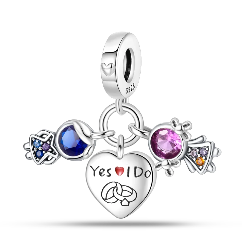 Anello romantico in argento sterling 925 con rosa, ideale per coppie, perfetto come proposta di matrimonio o per San Valentino. Ciondoli e perline adatti a collane e bracciali, perfetti per creare gioielli fai da te e regali.