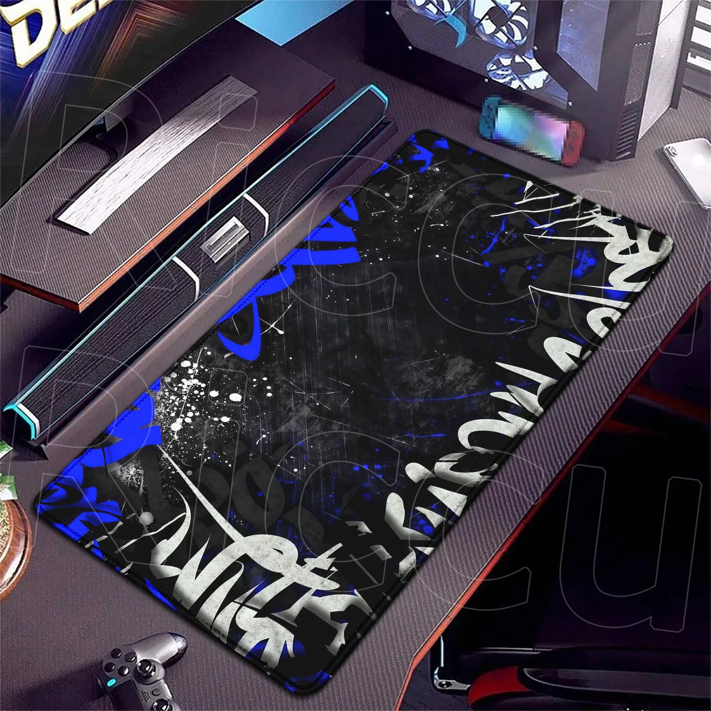 HD 400x900mm Street Graffiti Art Gaming Mouse Pad Table Pad Mousepad XXL Computer expand Rubber accessories Keyboard Desk mat