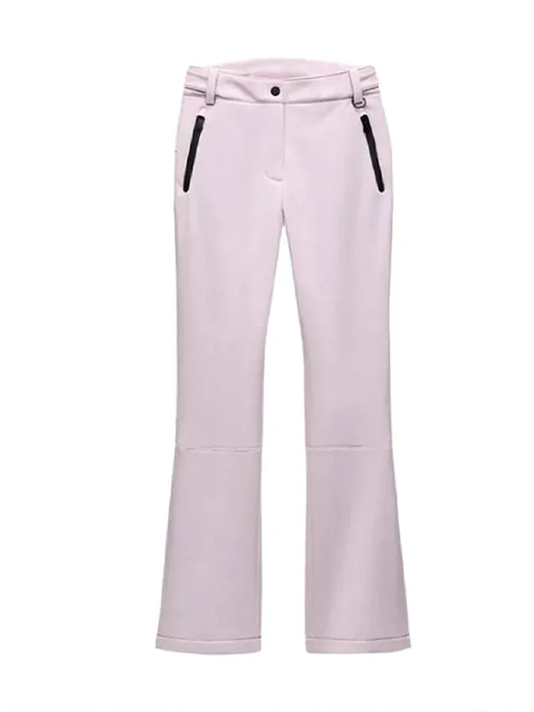 Lady Elegant Younger Thick Skiwear Clothes 2026 Stylish Cute Shaping 2 Piece Set Women's High End Street Sport Cotton Jumpsuit