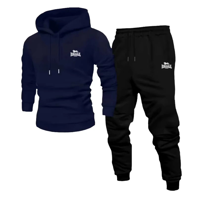 Men's soft and comfortable fitness jogging suit long-sleeved sports shirt casual sport pants suitable for both autumn and winter