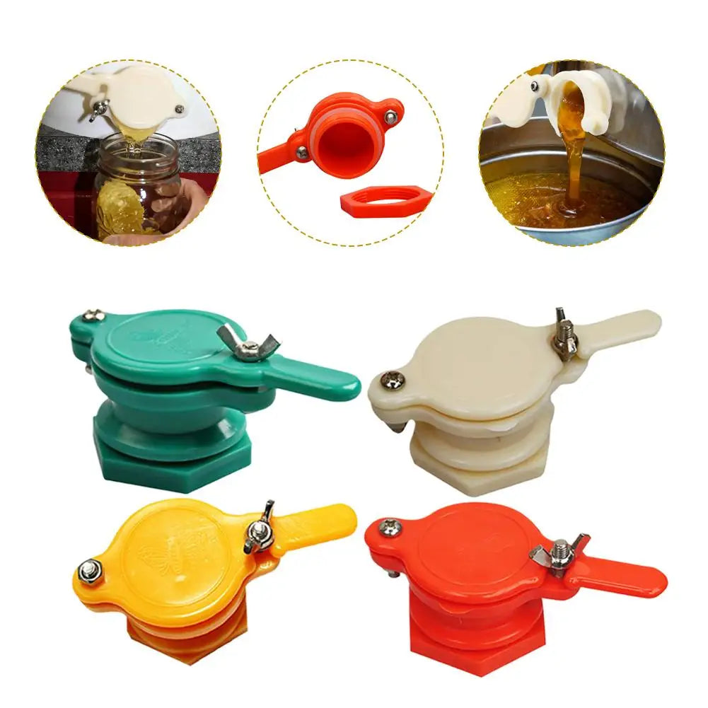 Bee Honey Tap Gate Valve Extractor Bottling Honey Extractor Machine Hive Equipments Honey Separation Tap Beekeeping Tools