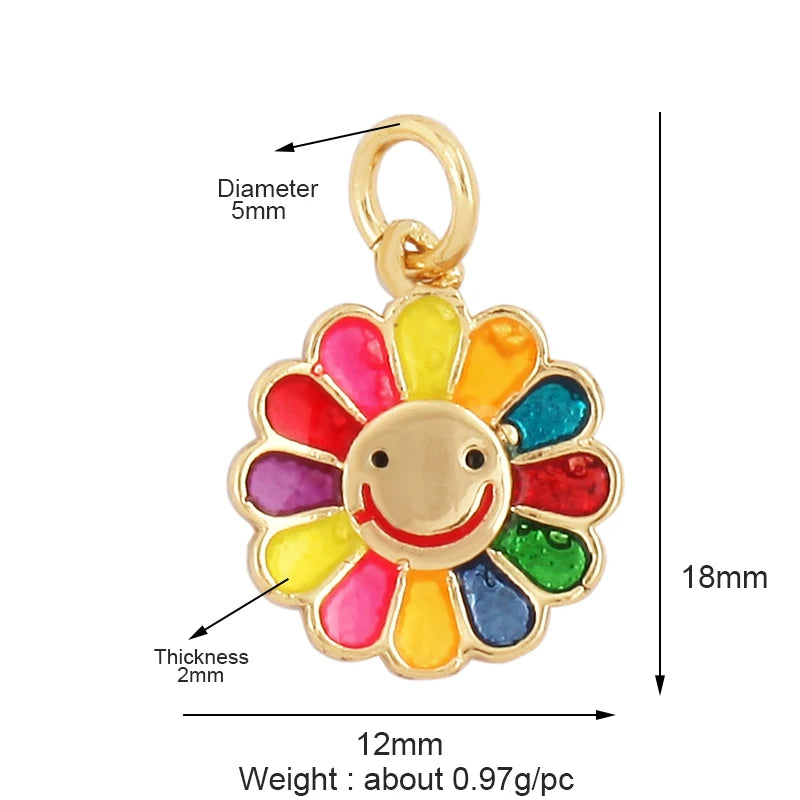 Ciondolo con espressione di gioia e pianto, "Amore, chiamami", in colore oro, forniture per la creazione di gioielli, collane e bracciali L92