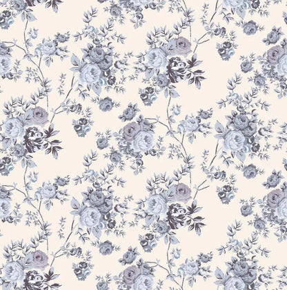 custom Wisteria wallpaper home decor TV background purple pattern bedroom wallpaper entire sheet flower waterproof wall sticker