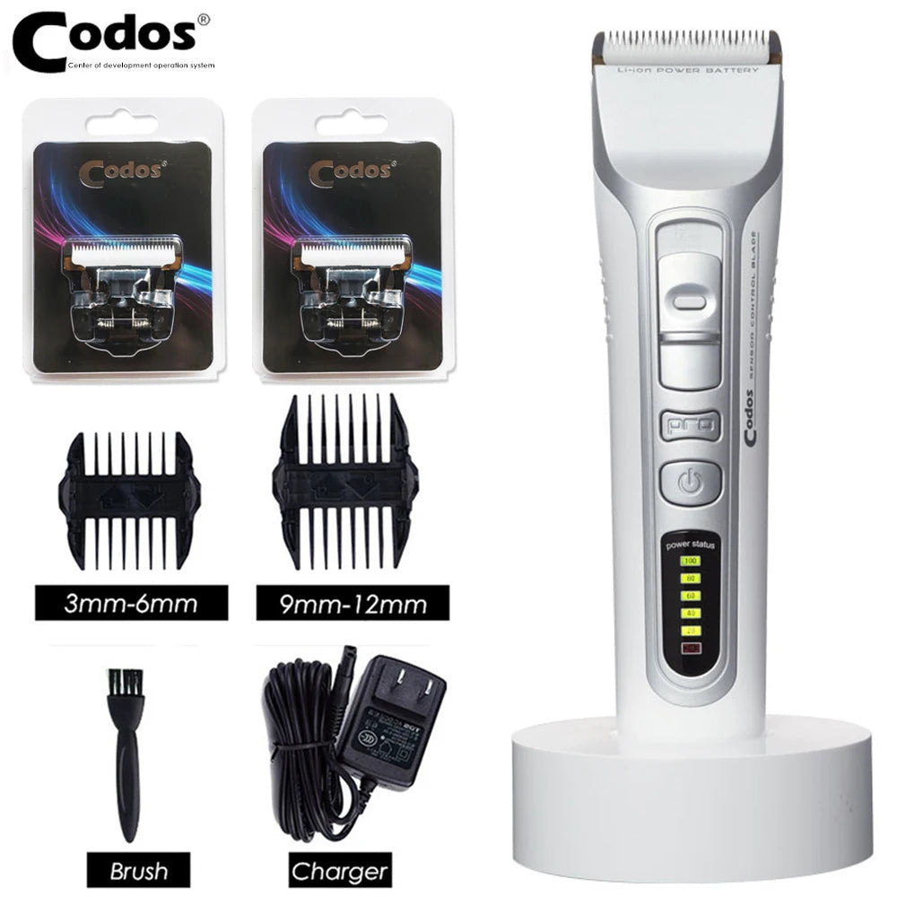 Codos 916 Rechargeable Hair Clipper Professional Hair Trimmer for Barber Hairdressing Tools Men Shaving Hair Cutting Machine