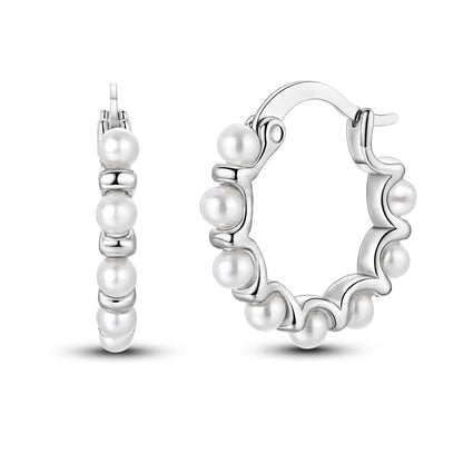 Orecchini a cerchio originali in argento 925 con stella, luna, trifoglio e farfalla con zirconi, perfetti per la creazione di gioielli e come regali di nozze per donne e ragazze.