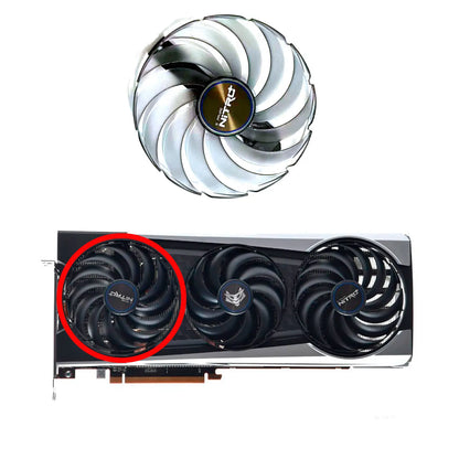 Nuova ventola di raffreddamento a LED FDC10U12D9-C FDC10H12D9-C compatibile con le schede grafiche Sapphire NITRO+ AMD Radeon RX 6700 6800 6900 XT