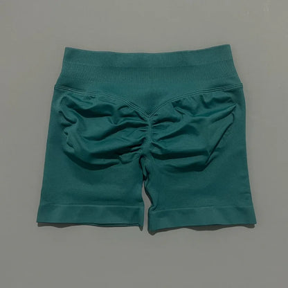 Pantaloncini sportivi HISTELLO Impact Shorts da 4,5" da donna, ideali per yoga, yoga, fitness, palestra, leggings elasticizzati, allenamento e sport.
