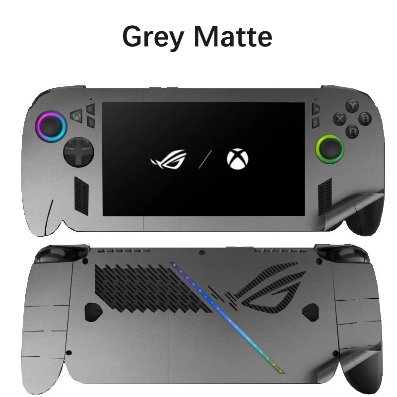 Pellicola protettiva pretagliata 1x Parte superiore + 1x Parte posteriore + Lati per Asus ROG XBOX ALLY X 7" Gen 2025 2024 2023