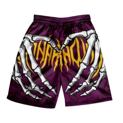 Pantaloncini da spiaggia classici estivi 2024 con teschio, nuovi modelli alla moda con stampa di mano scheletrica, pantaloncini da palestra per uomo e donna, ad asciugatura rapida, pantaloncini da ghiaccio.