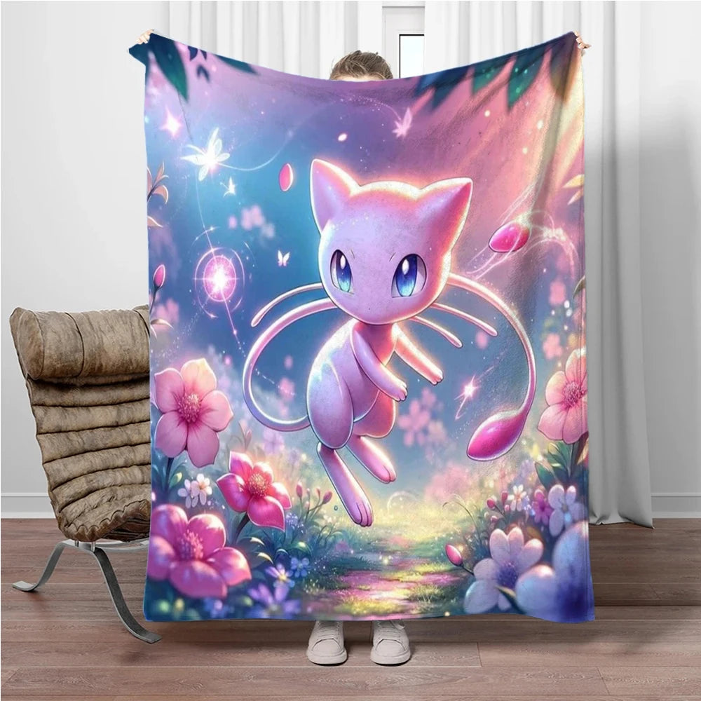 Coperte calde e morbide per bambini con Charizard dei cartoni animati giapponesi, perfette come copridivano, copriletto o regalo di compleanno.
