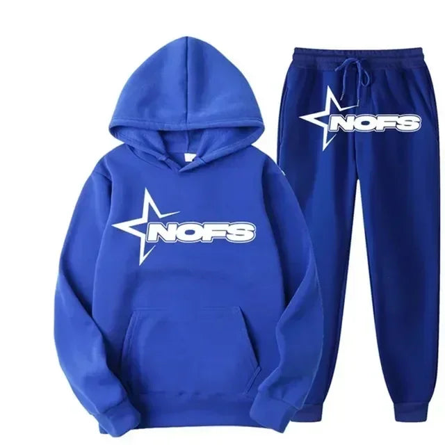 2025 uomo e donna della stessa tendenza moda felpa con cappuccio completo casual due pezzi giacca pantaloni marchio di moda stampa logo taglie S-3XL