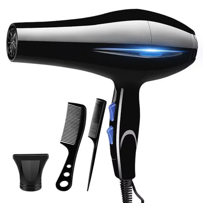 Hair Dryer 2200W Professional Powerful Hair Dryer Fast Heating Hot And Cold Adjustment Ionic Air Blow Dryer with Air Collecting
