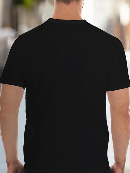 Completo estivo da uomo 2025 con stampa orsetto, t-shirt girocollo morbida e traspirante e pantaloncini, set casual da esterno a due pezzi.