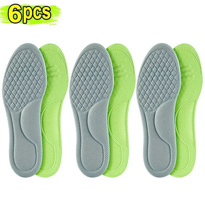 Solette ortopediche in memory foam per uomo e donna, deodoranti, per scarpe sportive, assorbono il sudore, morbide e antibatteriche, accessori per scarpe.