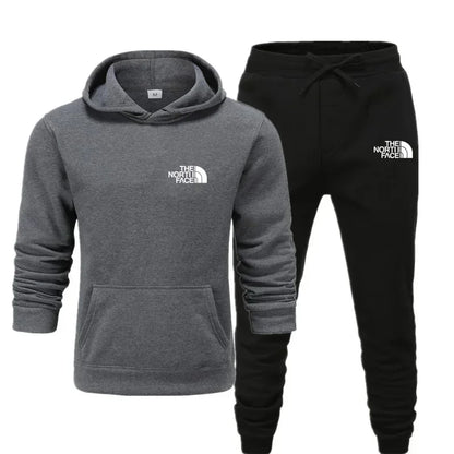 Autumn and winter hot selling men's and women's casual sports outdoor jogging hoodie set, sports hoodie and sports pants set