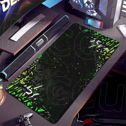 HD 400x900mm Street Graffiti Art Gaming Mouse Pad Table Pad Mousepad XXL Computer expand Rubber accessories Keyboard Desk mat