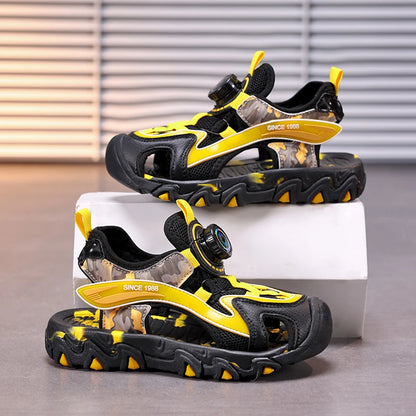 Scarpe da spiaggia antiscivolo Summer Brand Sandali per bambini Scarpe casual comode per bambine Scarpe basse da principessa con fiori per bambini