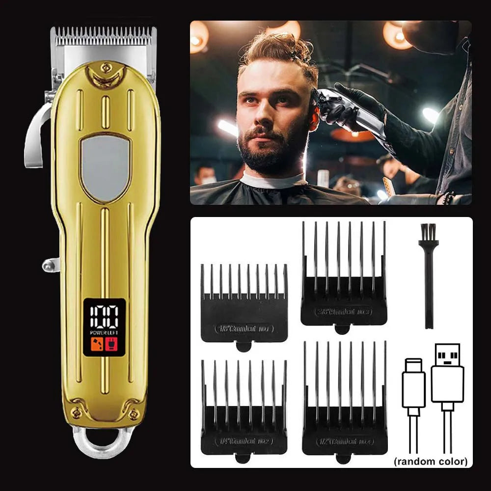 3 in 1 Hair Clippers for Men Beard Trimmer Kits Sets Electric Shavers Hair Clippers Trimmer T-Blade for Barber Home for Gifts