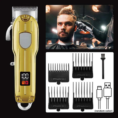 3 in 1 Hair Clippers for Men Beard Trimmer Kits Sets Electric Shavers Hair Clippers Trimmer T-Blade for Barber Home for Gifts