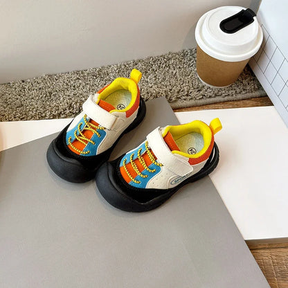 Scarpe per bambini, abbinamenti di colori, stile coreano, sneakers da ragazza, scarpe sportive per bambini, scarpe da trekking e da corsa per studenti H09015