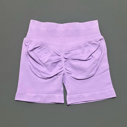 Pantaloncini sportivi HISTELLO Impact Shorts da 4,5" da donna, ideali per yoga, yoga, fitness, palestra, leggings elasticizzati, allenamento e sport.