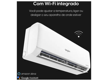 Climatizzatore Split 9.000 BTU Elgin Eco Inverter II Cold High Wall HJFC09C2WBCC - 220V