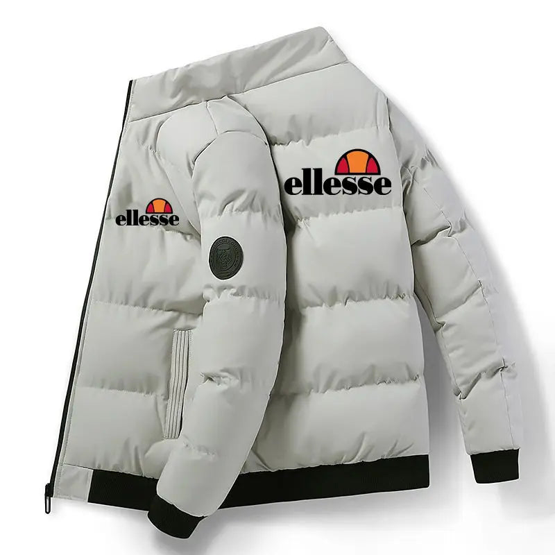 2025 nuova tendenza moda business versatile Giacca da uomo in stile coreano con cerniera Cappotto da pilota casual Collo a sciarpa slim